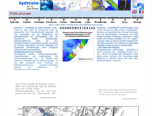 Tablet Screenshot of hydrosim.at